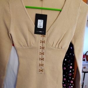 NWT Fashion Nova Bodysuit Small